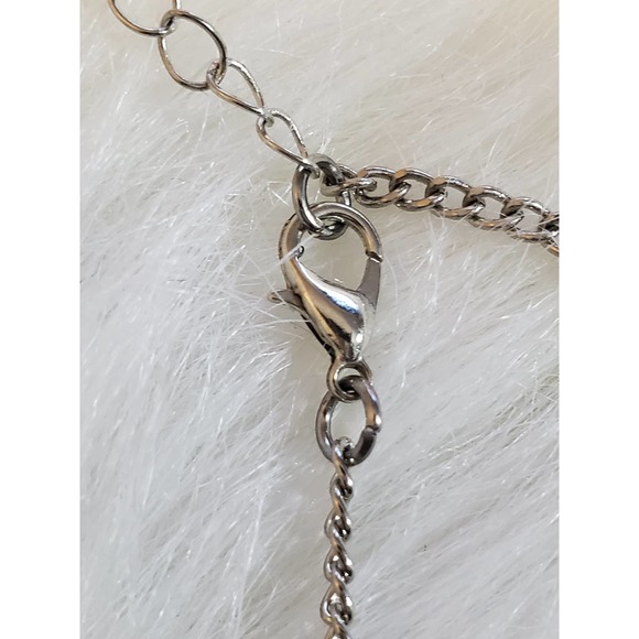 NWOT Women's Jewelry Multicolor Silvertone Boho Tassel Statement Necklace - Picture 4 of 4